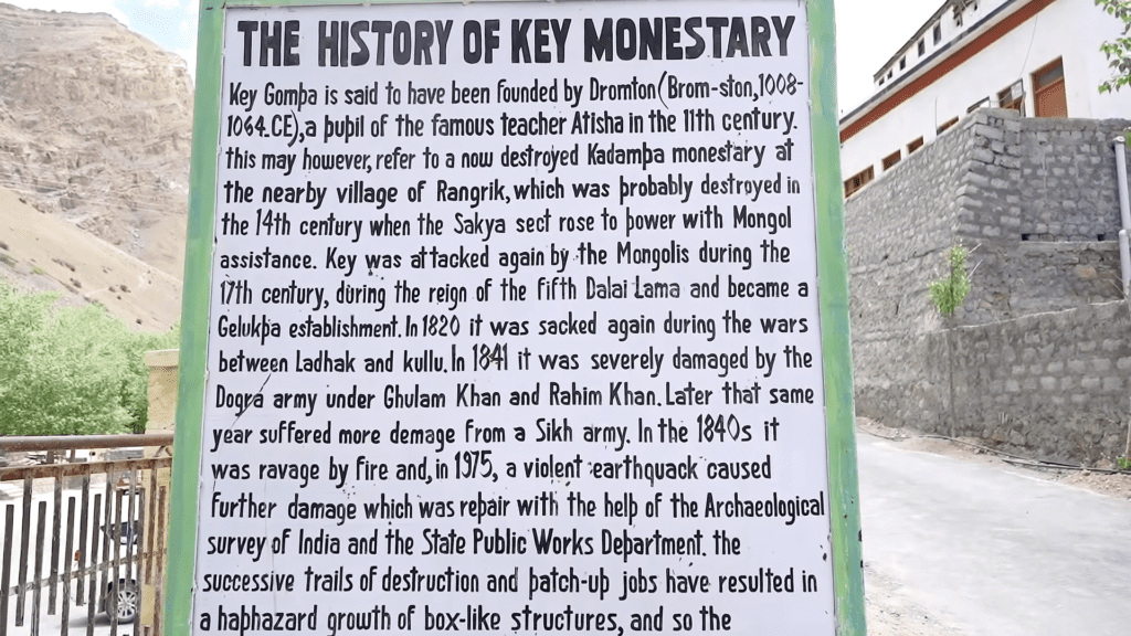 History of Key Monastery
