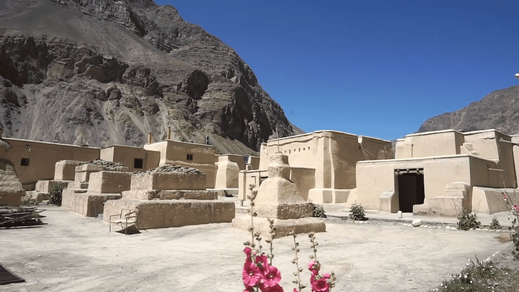 Tabo Monastery is built of with mud and wood