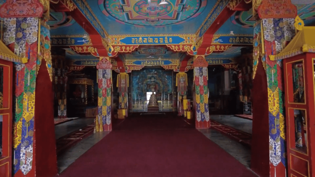 Inside Kungri Monastery  